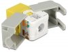 Delock Moduł Keystone z gniazdem RJ45 > LSA Cat.6 UTP, żółty